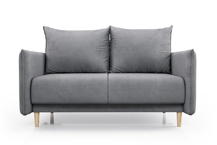 Диван-кровать Лучший друг серого цвета - купить Прямые диваны по цене 32990.0