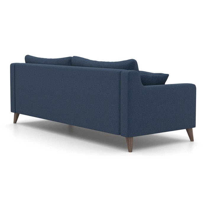 Диван-кровать Mendini EKH (218 см ) синего цвета - лучшие Прямые диваны в INMYROOM