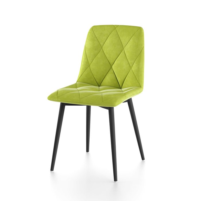 Стул Ричи зеленого цвета - лучшие Обеденные стулья в INMYROOM