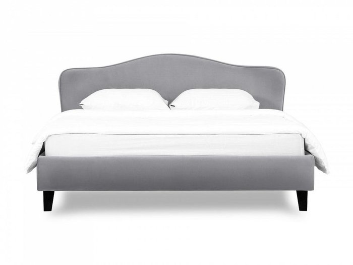 Кровать Queen II Elizabeth L 160х200 серого цвета - лучшие Кровати для спальни в INMYROOM