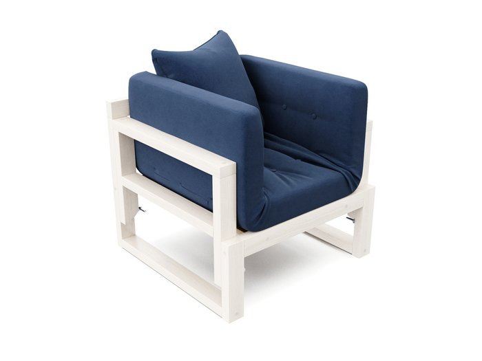 Кресло Амбер синего цвета - лучшие Интерьерные кресла в INMYROOM