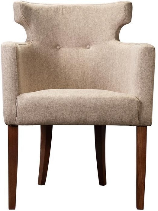 Кресло Виго Сканди Браун бежевого цвета - лучшие Интерьерные кресла в INMYROOM