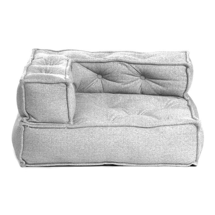 Угловой мягкий модуль Miracle серого цвета - купить Диваны по цене 12110