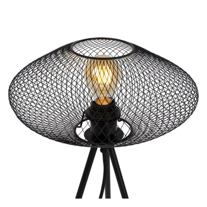 Настольная лампа Mesh 21523/01/30 (металл, цвет черный) - лучшие Настольные лампы в INMYROOM