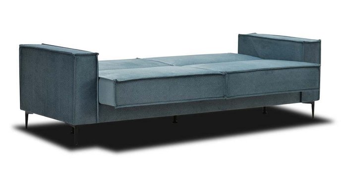 Прямой диван-кровать Авиньон голубого цвета - лучшие Прямые диваны в INMYROOM