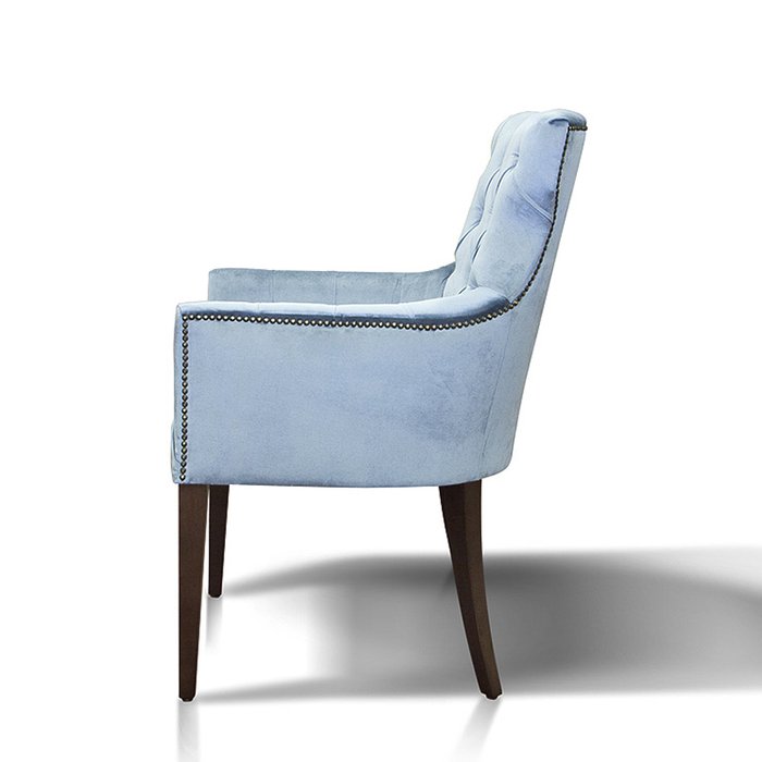 Кресло "Byron" голубого цвета - купить Интерьерные кресла по цене 24490.0