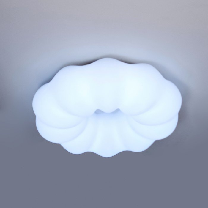 Потолочный светильник с пультом Zortes белого цвета - лучшие Потолочные светильники в INMYROOM