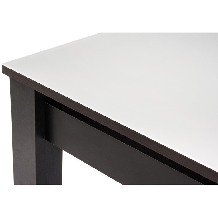 Стол обеденный Раймунд бело-коричневого цвета - лучшие Обеденные столы в INMYROOM