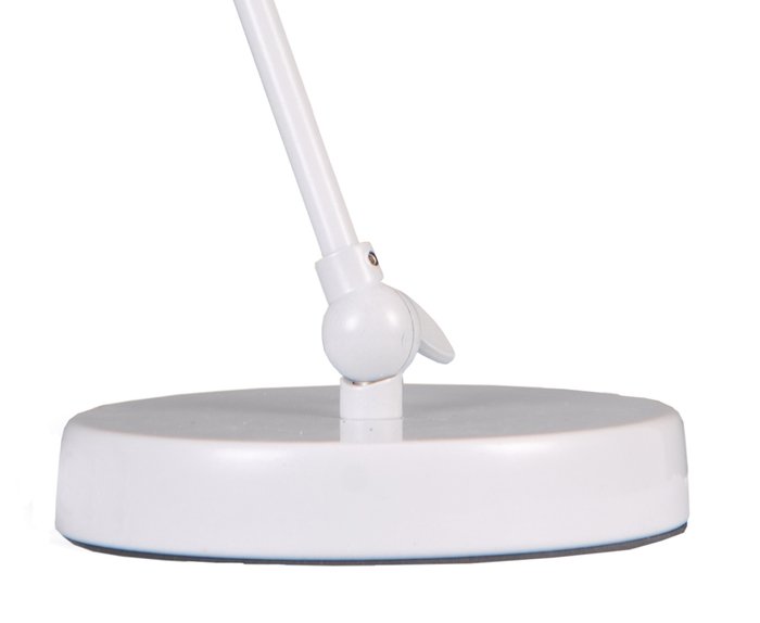 Настольная лампа Лэки белого цвета - купить Настольные лампы по цене 3960.0