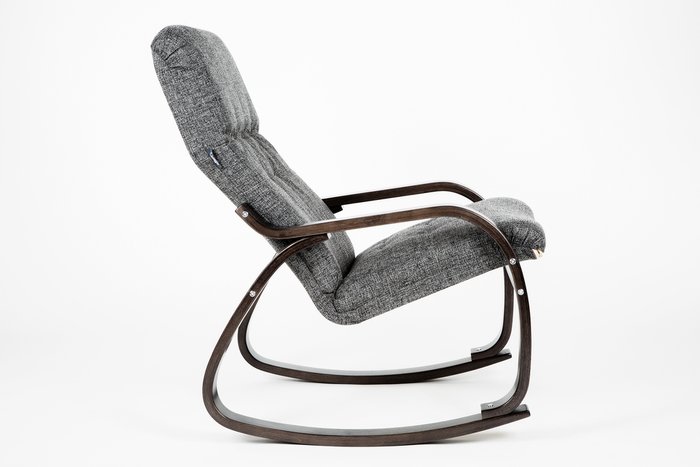 Кресло-качалка Сайма с черным каркасом - купить Интерьерные кресла по цене 17684.0