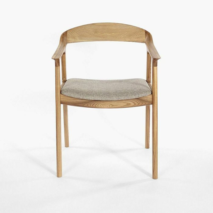 Стул Бароло бежево-серого цвета - купить Обеденные стулья по цене 33000.0