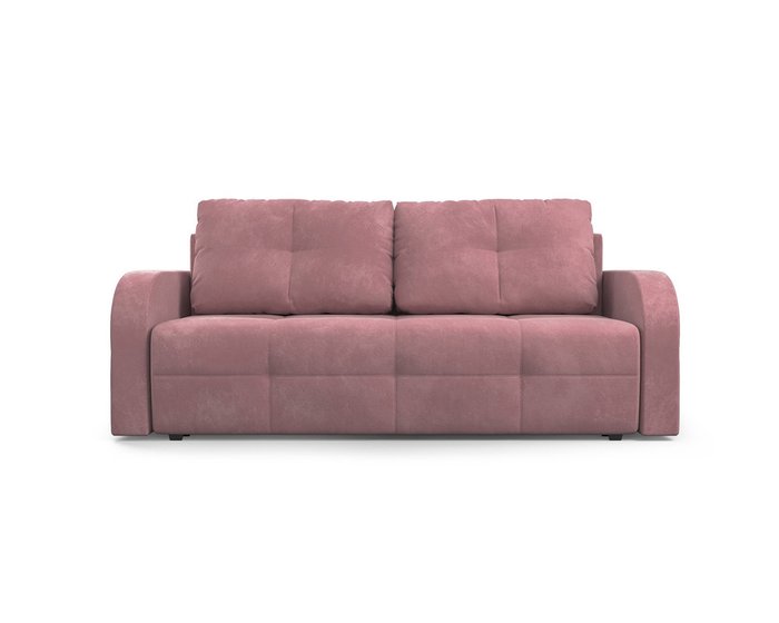 Прямой диван-кровать Марсель 3 пудрового цвета - купить Прямые диваны по цене 40590.0