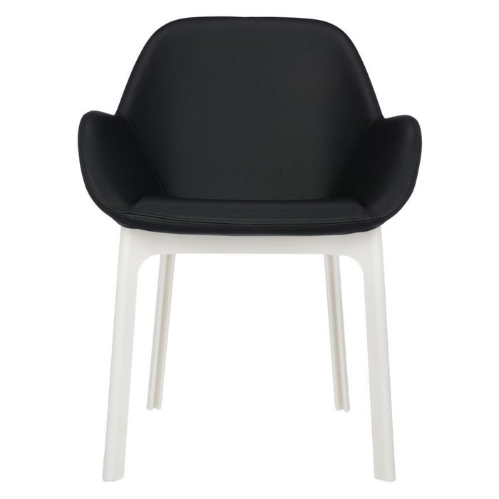 Стул Clap черно-белого цвета - купить Обеденные стулья по цене 82920.0