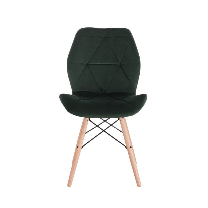 Стул Rio темно-зеленого цвета - купить Обеденные стулья по цене 8770.0