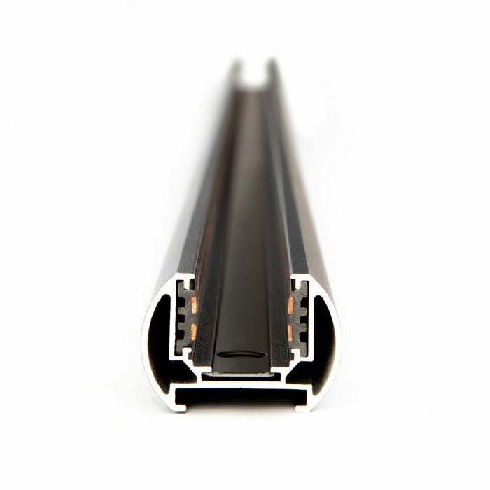 Шинопровод накладной Round Slim Magnetic черного цвета - купить Шинопровод по цене 4900.0
