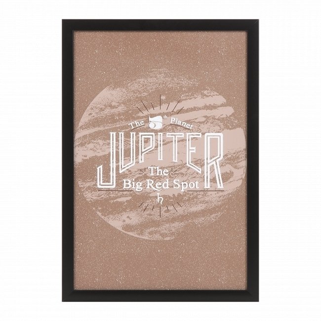 Постер Jupiter крафтовых оттенков 