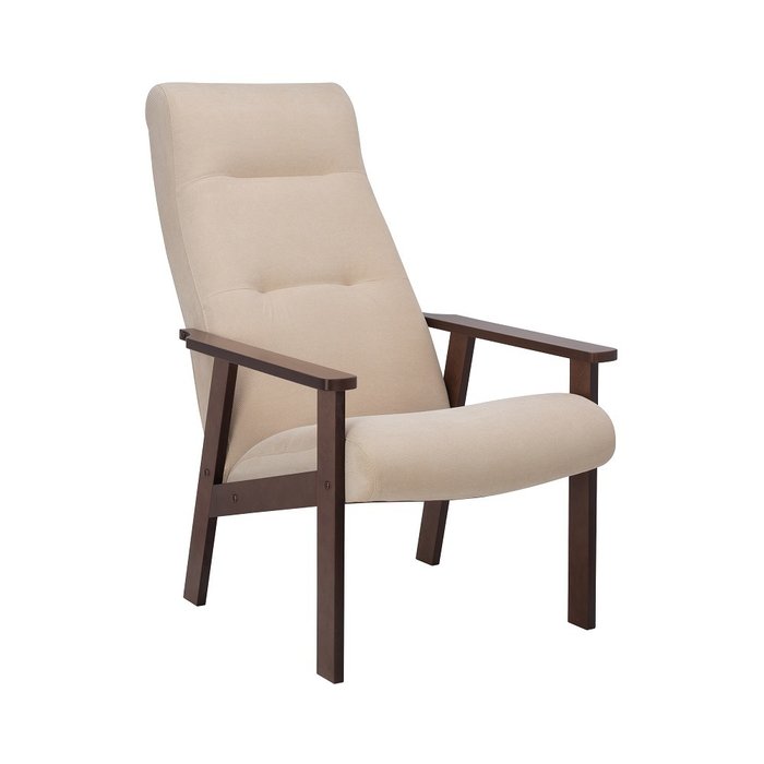 Кресло Retro бежево-коричневого цвета