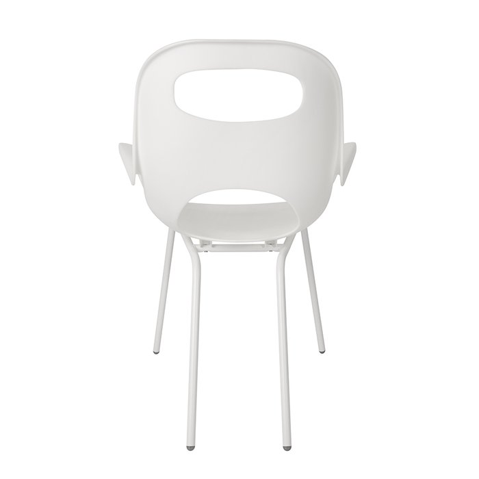 Стул дизайнерский OH Chair белого цвета - купить Обеденные стулья по цене 6350.0