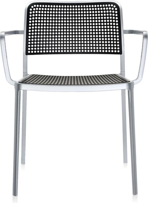 Стул Audrey с подлокотниками черного цвета - купить Обеденные стулья по цене 70920.0