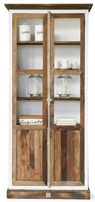 Шкаф с дверками Дерево с историей коричневого цвета - купить Книжные шкафы по цене 206210.0