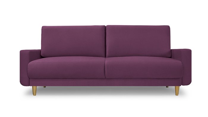Диван-кровать Севилья фиолетового цвета - лучшие Прямые диваны в INMYROOM