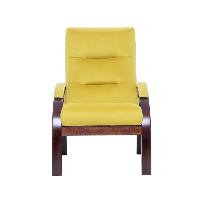 Кресло Лион желтого цвета - купить Интерьерные кресла по цене 16050.0