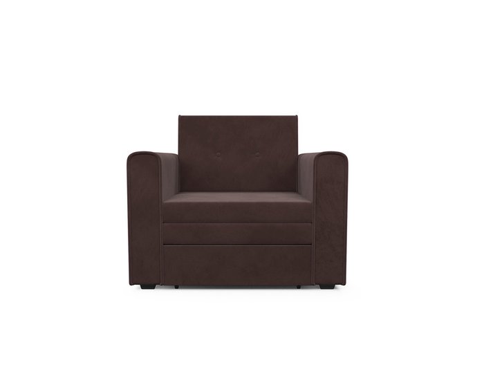 Кресло-кровать Санта светло-коричневого цвета - лучшие Интерьерные кресла в INMYROOM