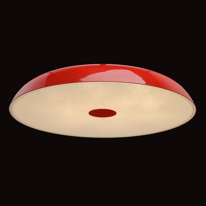 Потолочный светодиодный светильник Канапе красного цвета - лучшие Потолочные светильники в INMYROOM
