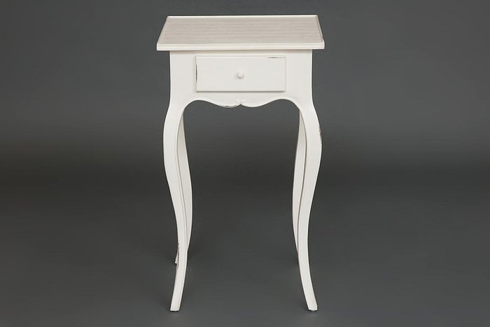 Столик с ящиком Antoinette белого цвета - лучшие Кофейные столики в INMYROOM