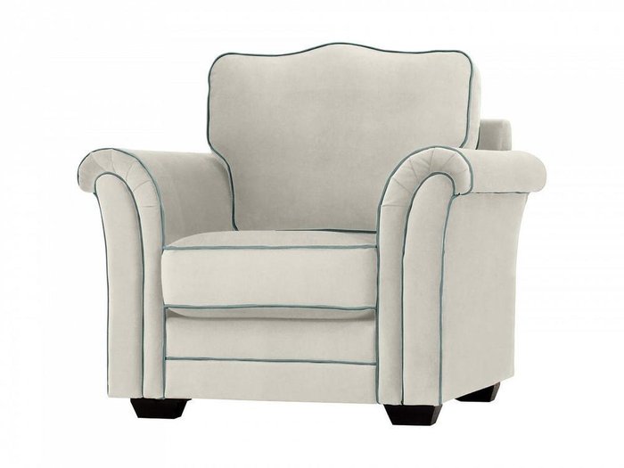 Кресло Sydney светло-серого цвета - купить Интерьерные кресла по цене 51390.0