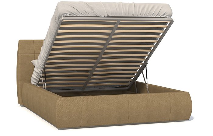 Кровать Анри бежевого цвета 160х200 - лучшие Кровати для спальни в INMYROOM