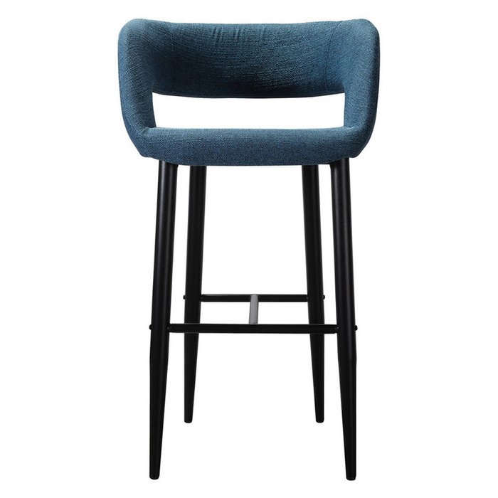 Стул барный Walter Сканди Блю Арт синего цвета - купить Барные стулья по цене 9860.0