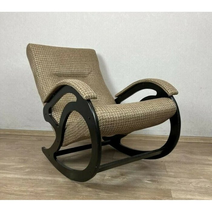 Кресло-качалка Классика бежевого цвета - лучшие Интерьерные кресла в INMYROOM