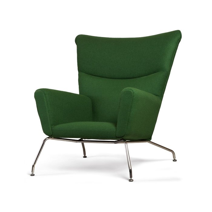 Кресло Wing зеленого цвета - купить Интерьерные кресла по цене 48642.0