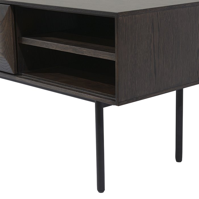 Тумба под ТВ Latina темно-коричневого цвета - купить Мебель для ТВ и медиа по цене 85100.0