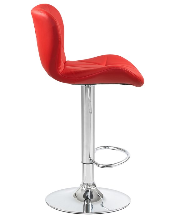 Стул барный Barny красного цвета - купить Барные стулья по цене 6050.0