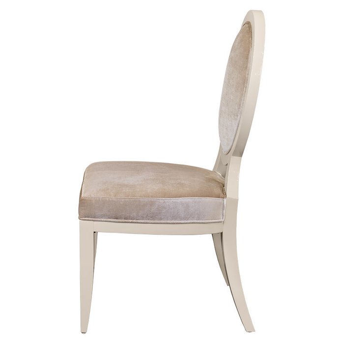 Стул с мягкой обивкой Modena бежевого цвета - лучшие Обеденные стулья в INMYROOM