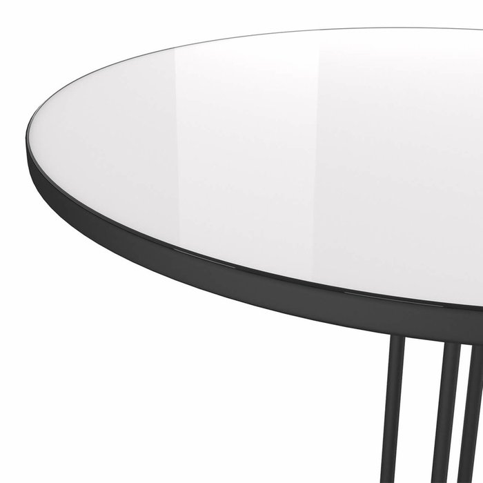 Кофейный стол Luigi бело-черного цвета - лучшие Кофейные столики в INMYROOM