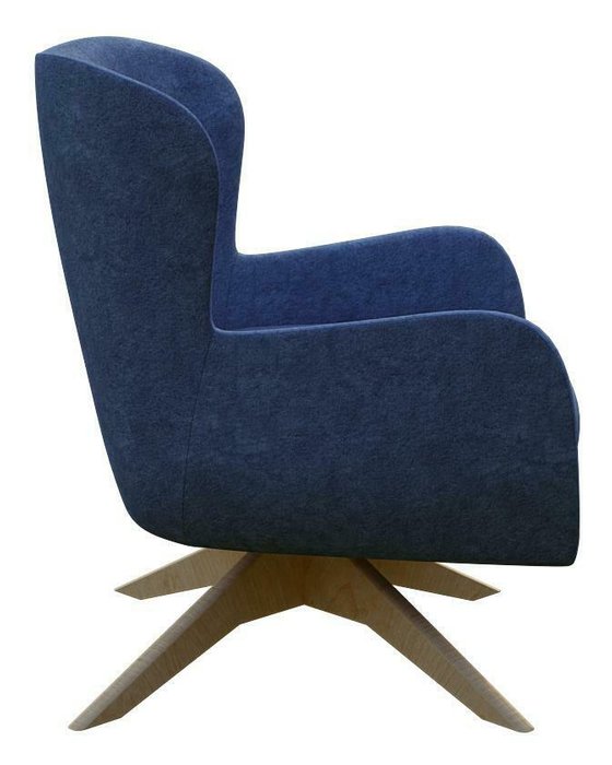 Кресло Фэй синего цвета - лучшие Интерьерные кресла в INMYROOM