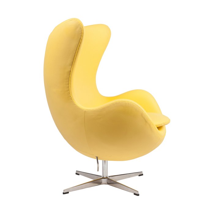Кресло Egg Chair желтого цвета - лучшие Интерьерные кресла в INMYROOM