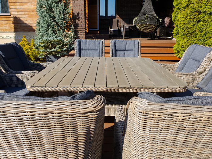 Садовый комплект мебели Неаполь из искусственного ротанга  - лучшие Комплекты для сада и дачи в INMYROOM