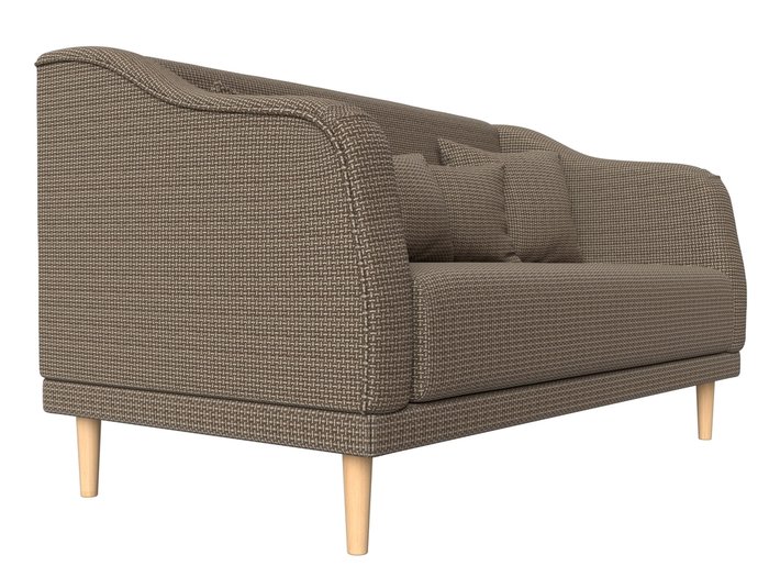 Прямой диван Киото коричневого цвета - лучшие Прямые диваны в INMYROOM