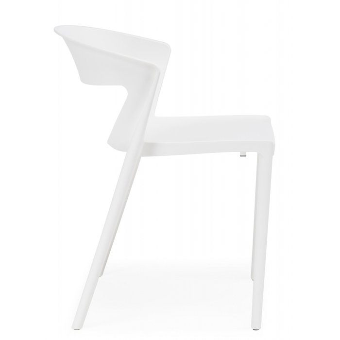 Обеденный стул Градно белого цвета - лучшие Обеденные стулья в INMYROOM
