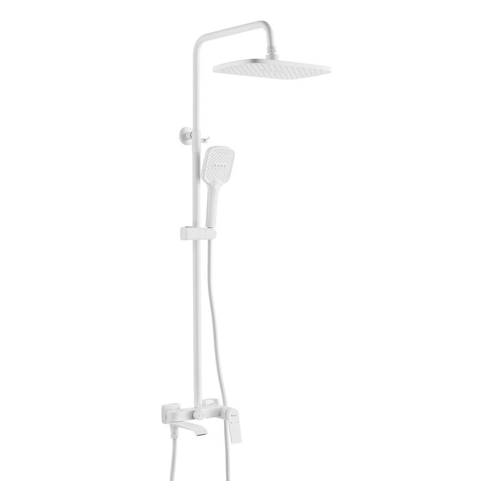 Душевая система Shevanik S4136C, белый