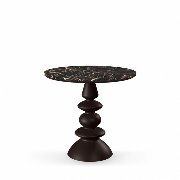 Кофейный стол Calitri черно-белого цвета - купить Кофейные столики по цене 82909.0