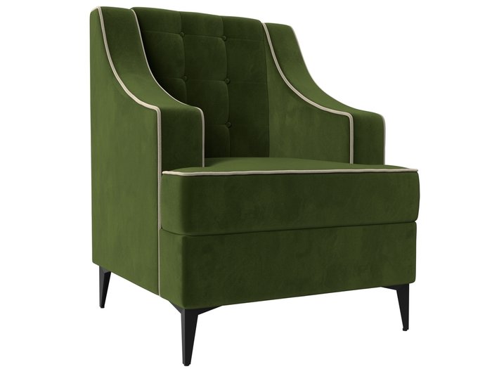 Кресло Марк зеленого цвета