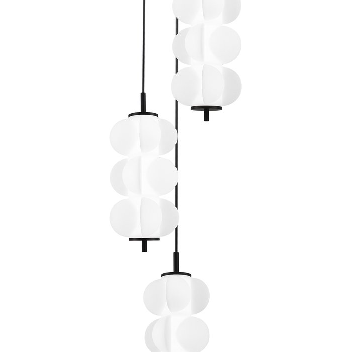 Светильник подвесной ST-Luce Черный/Белый LED 3*8W 3000K TALISMAN - лучшие Подвесные светильники в INMYROOM