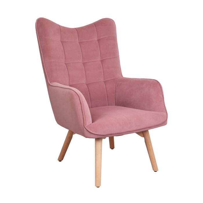 Кресло Bogema розового цвета