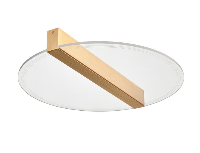 Потолочный светильник Futuro бело-золотого цвета - купить Потолочные светильники по цене 10625.0