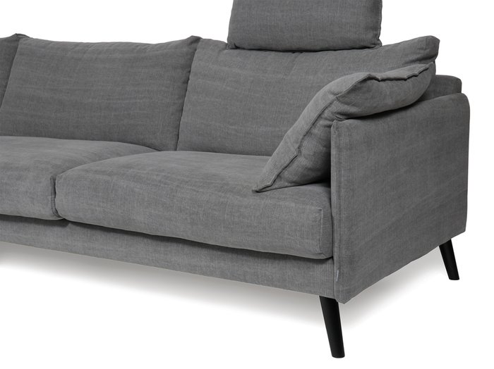 Угловой диван Cumulus серого цвета - купить Угловые диваны по цене 197767.0